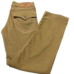 True Religion 5 pocket corduroy pants